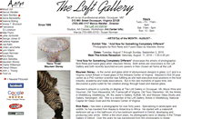 Desktop Screenshot of loftgallery.org